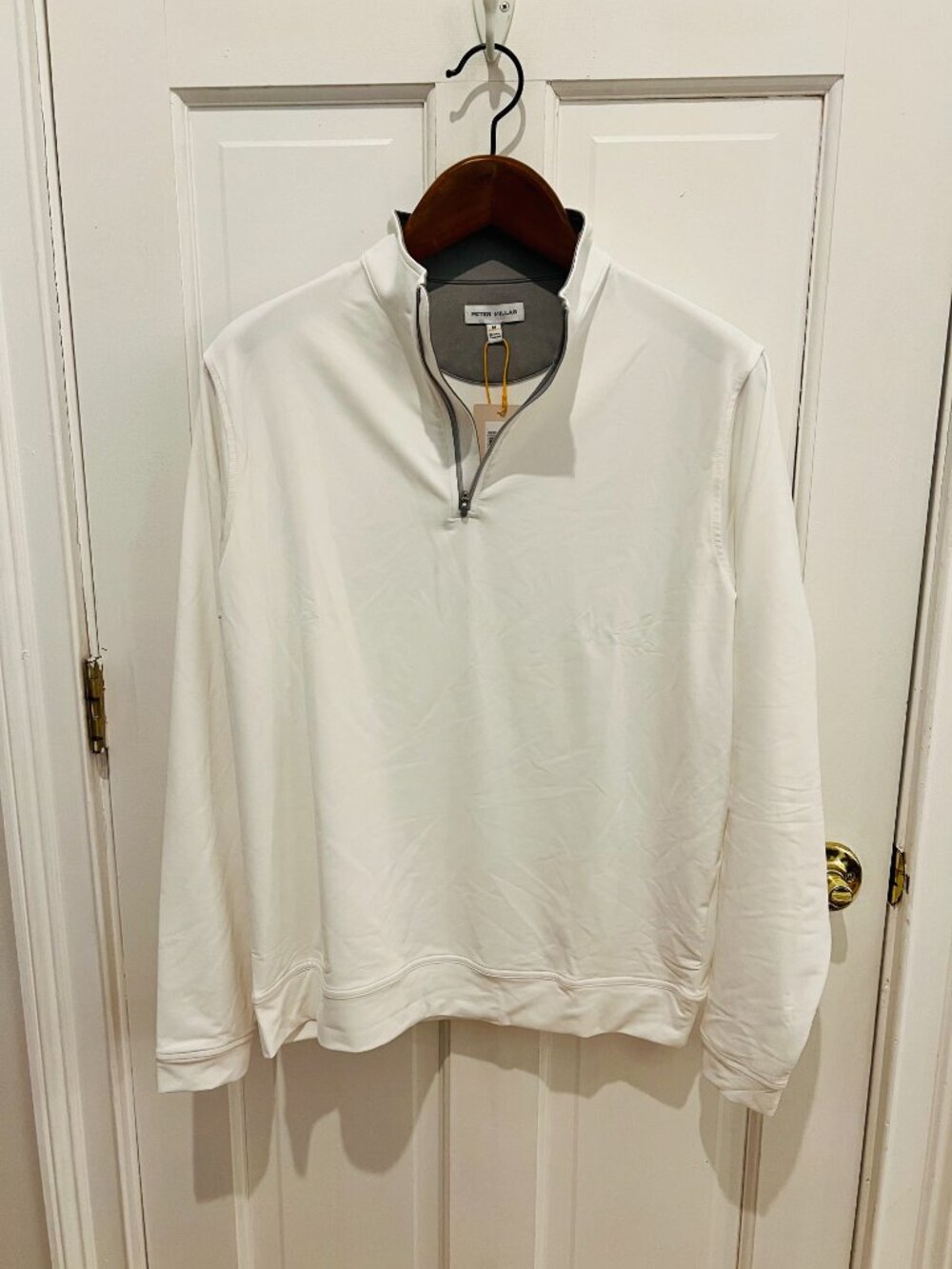 NEW Peter Millar Perth Performance Quarter-Zip Pullover Size XL